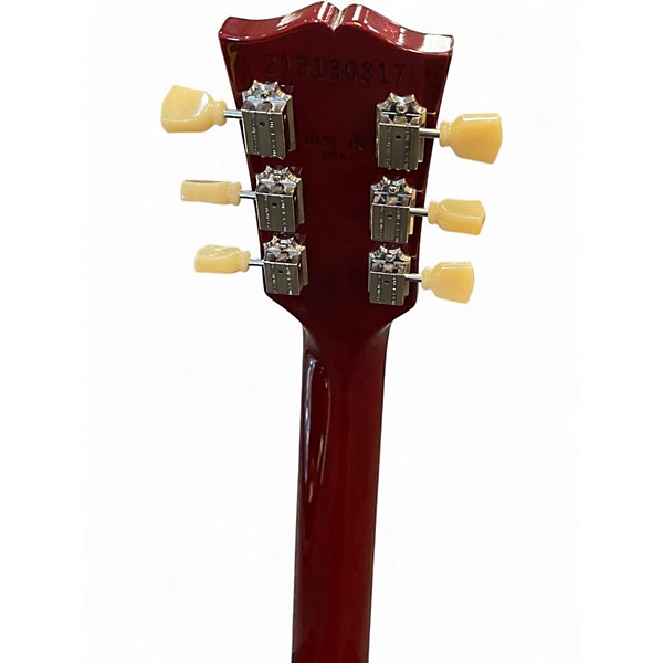 Used Gibson Les Paul Standard Cherry Solid Body Electric Guitar