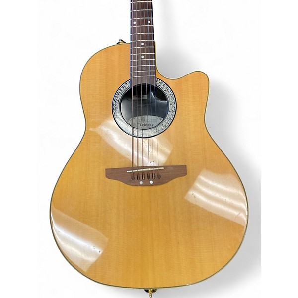 Used Ovation CC026 Celebrity Natural Acoustic Electric Guitar