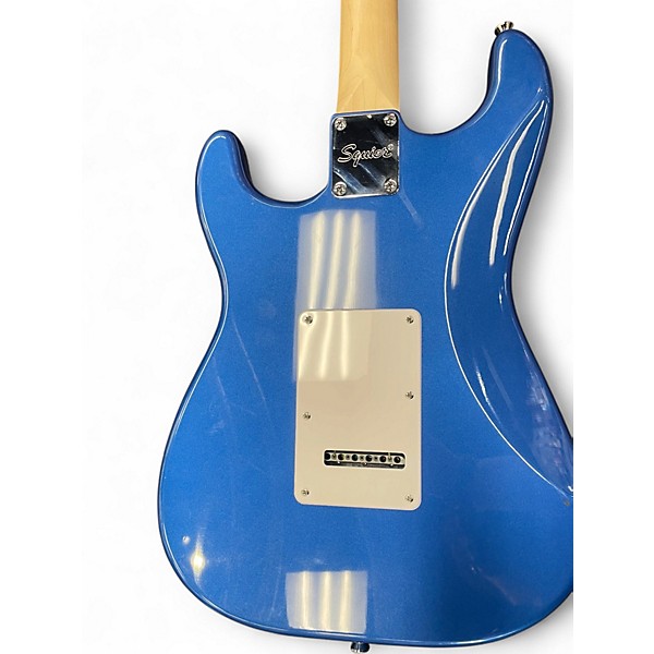 Used Squier Stratocaster HSS Blue Solid Body Electric Guitar