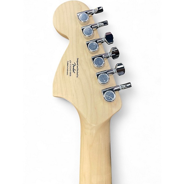 Used Squier Stratocaster HSS Blue Solid Body Electric Guitar