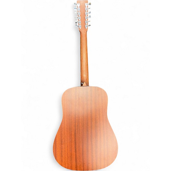 Used Martin 12 String X Series Natural 12 String Acoustic Electric Guitar