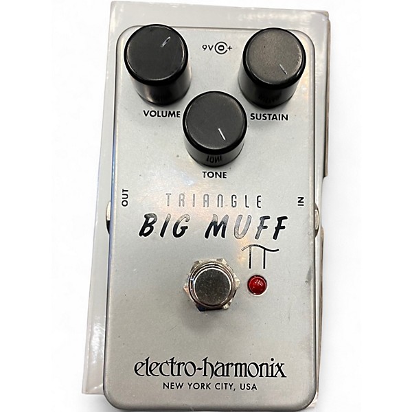 Used Electro-Harmonix Big Muff Triangle Pi Distortion Effect Pedal