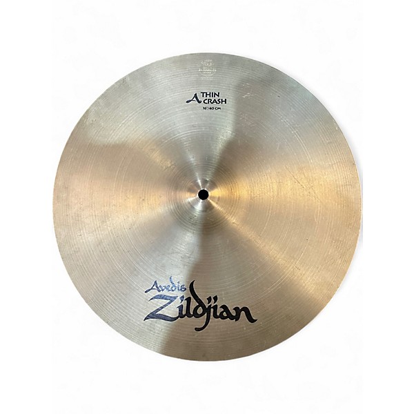 Used Zildjian 16in Thin Crash Cymbal