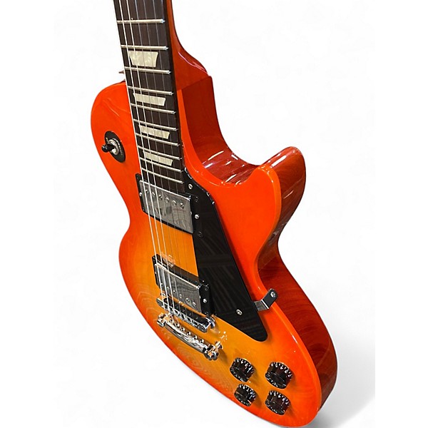Used Gibson Les Paul Studio 2 Tone Sunburst Solid Body Electric Guitar