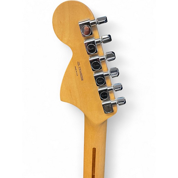 Used Fender Limited Edition Sand Blasted Stratocaster 3 Tone Sunburst Solid Body Electric Guitar