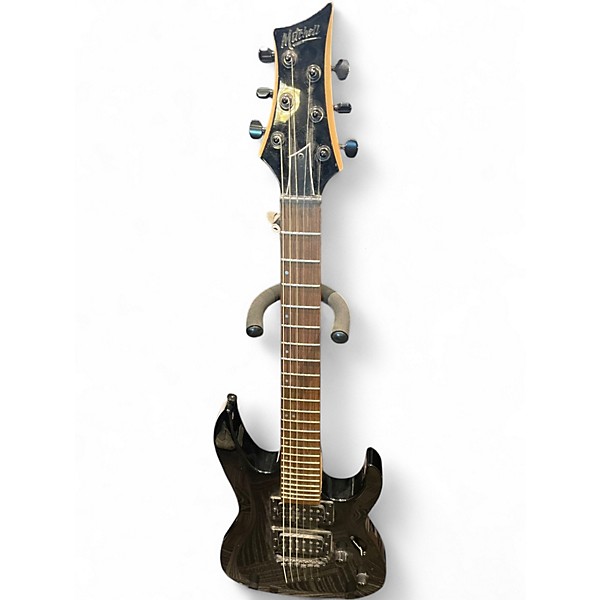 Used Mitchell MM100 Mini Black Solid Body Electric Guitar