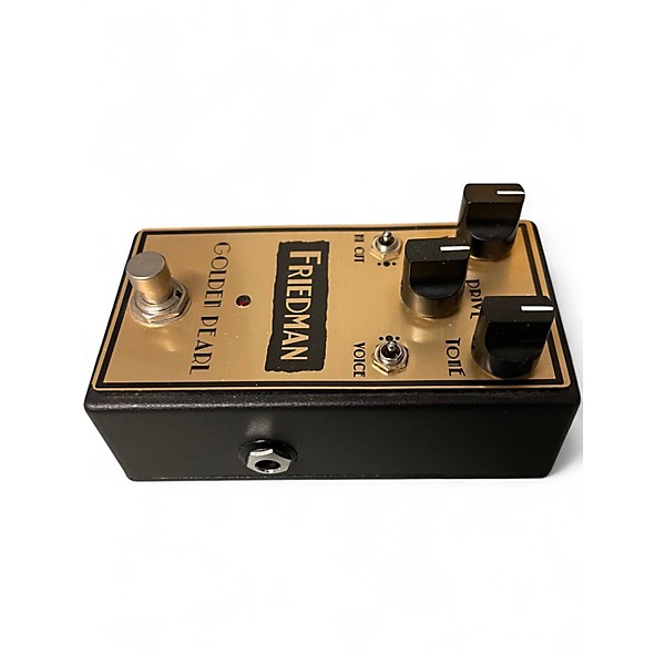 Used Friedman Golden Pearl Overdrive Effect Pedal