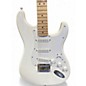 Used Squier Sonic Stratocaster Arctic White Solid Body Electric Guitar
