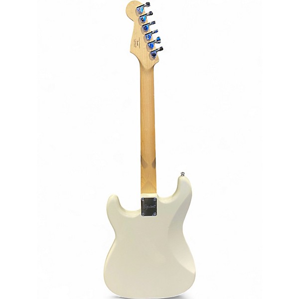 Used Squier Sonic Stratocaster Arctic White Solid Body Electric Guitar