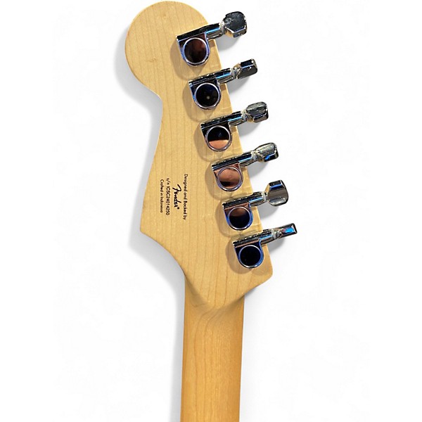 Used Squier Sonic Stratocaster Arctic White Solid Body Electric Guitar