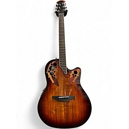 Used Ovation CE48P KOA Acoustic Electric Guitar