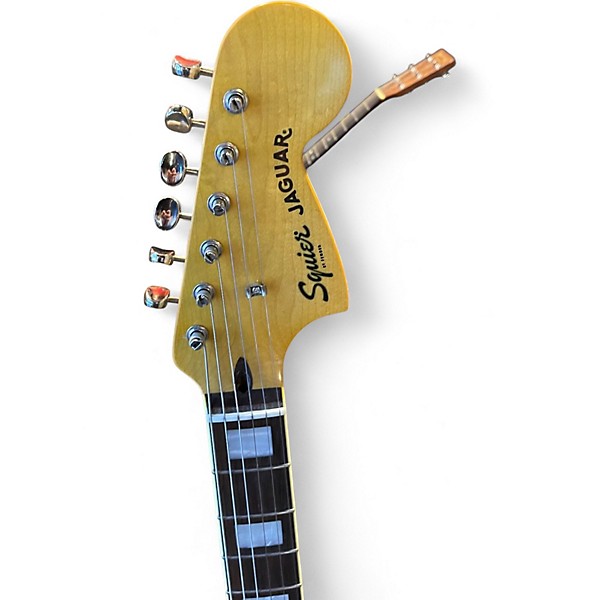 Used Squier Classic Vibe 70's Jaguar 3 Color Sunburst Solid Body Electric Guitar