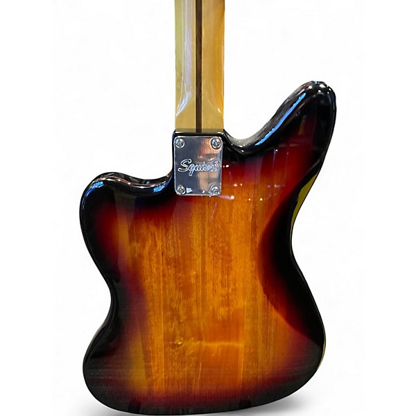 Used Squier Classic Vibe 70's Jaguar 3 Color Sunburst Solid Body Electric Guitar