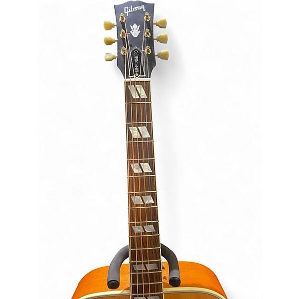 Used 2023 Gibson Hummingbird FADED ANTIQUE NATURAL Acoustic Electric Guitar
