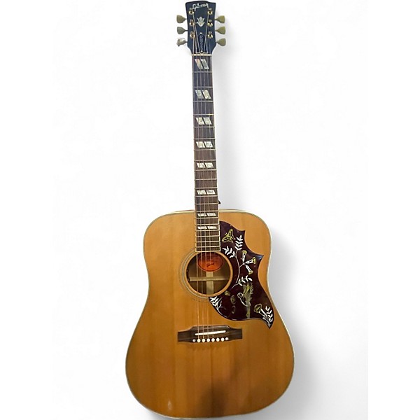 Used 2023 Gibson Hummingbird FADED ANTIQUE NATURAL Acoustic Electric Guitar