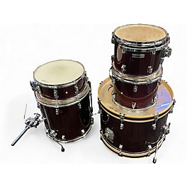 Used Taye Drums 5 Piece ROCK PRO Burgundy Drum Kit