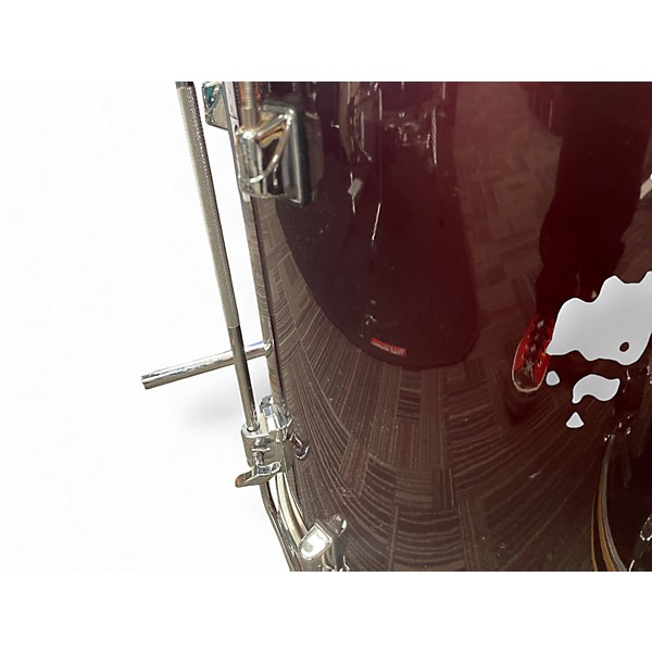 Used Taye Drums 5 Piece ROCK PRO Burgundy Drum Kit