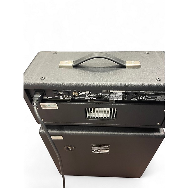 Used Fender Super Champ X2 Head and SC112 Cab Guitar Stack