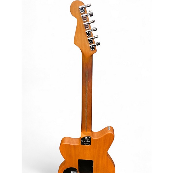 Used Fender ACOUSTASONIC JAZZMASTER ALL-MAHOGANY BOURBON BURST Acoustic Electric Guitar