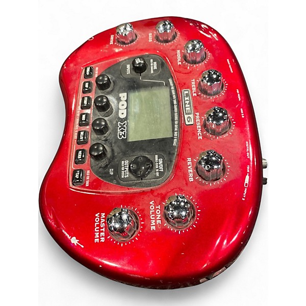 Used Line 6 Pod X3 Amp Modeler Effect Processor