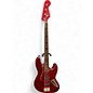 Used Fender MIJ Hybrid II JAZZ FSR Satin Candy Apple Red Electric Bass Guitar