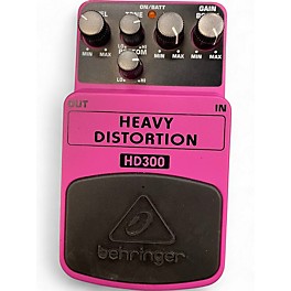 Used Behringer HD300 Heavy Distortion Effect Pedal