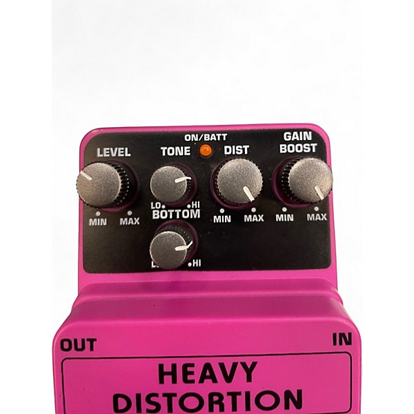 Used Behringer HD300 Heavy Distortion Effect Pedal