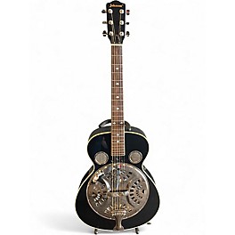 Used Johnson Resonator Black Resonator Guitar