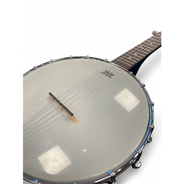 Used Dean BACKWOODS 5 STRING SATIN MINI BANJO BLACK Black Banjo