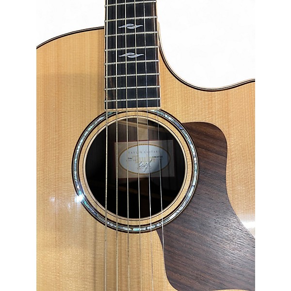Used Taylor 814CE Natural Acoustic Electric Guitar