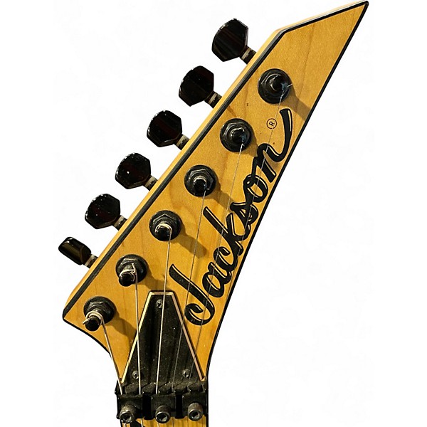 Used Jackson DK2 Pro Dinky Hot-Rod Flames Solid Body Electric Guitar