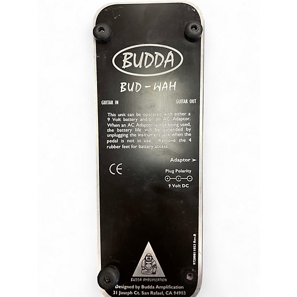 Used Budda Budwah Effect Pedal