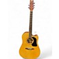 Used Washburn D10SCE Natural Acoustic Electric Guitar thumbnail
