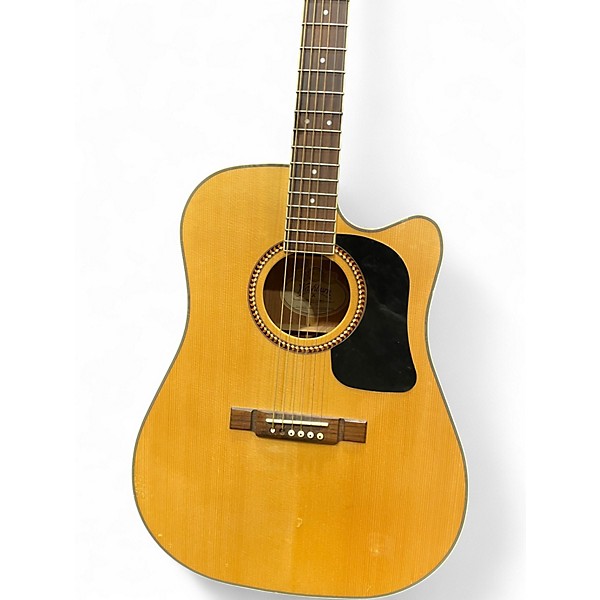 Used Washburn D10SCE Natural Acoustic Electric Guitar