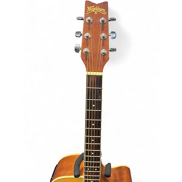 Used Washburn D10SCE Natural Acoustic Electric Guitar