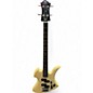 Used B.C. Rich MIJ MOCKINGBIRD BASS White Electric Bass Guitar thumbnail