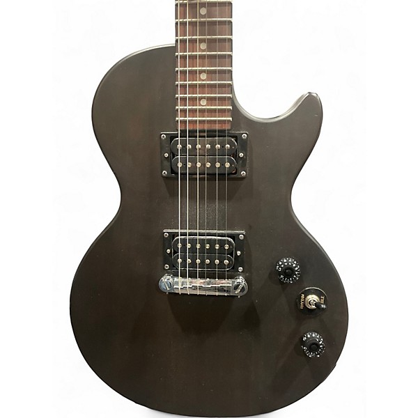 Used Epiphone Les Paul Special II Satin Black Solid Body Electric Guitar