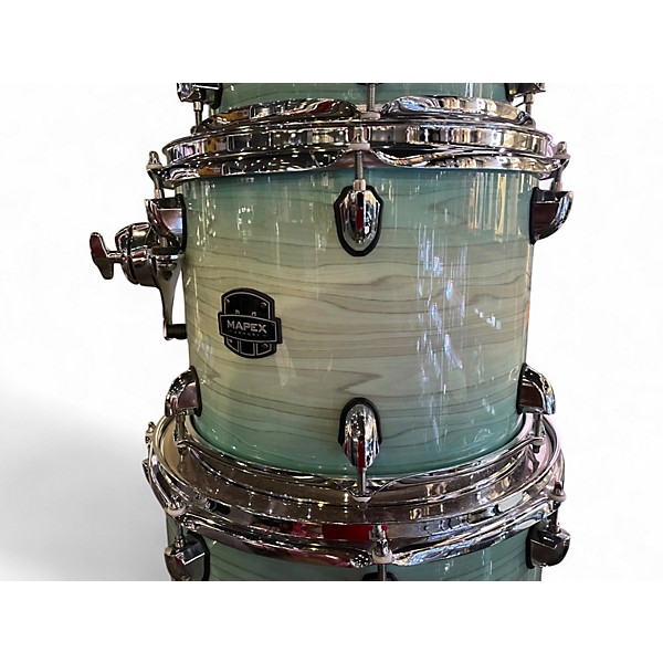 Used 2024 Mapex 5 Piece ARMORY SER EXOTIC FUSION ULTRAMARINE GLOSS Drum Kit
