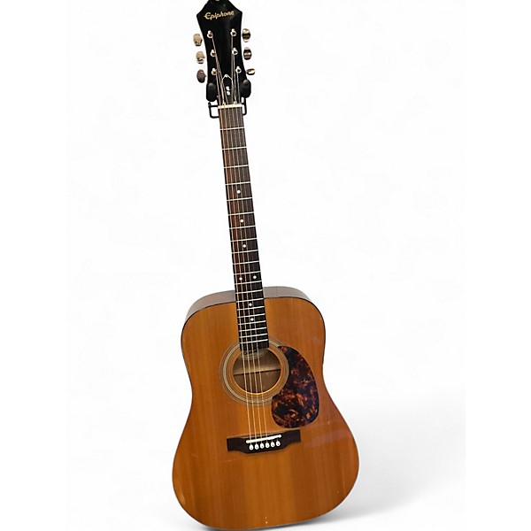 Used Epiphone DR100 Natural Acoustic Guitar