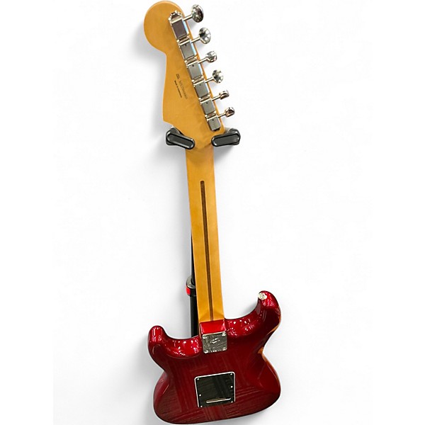Used Fender Player II Stratocaster HSS Candy Red Burst Solid Body Electric Guitar