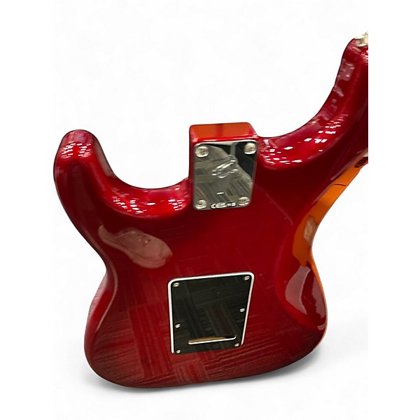 Used Fender Player II Stratocaster HSS Candy Red Burst Solid Body Electric Guitar
