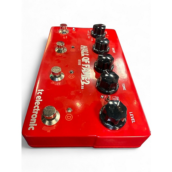 Used TC Electronic HALL OF FAME REVERB X4 Effect Pedal