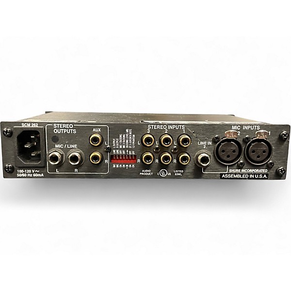 Used Shure SCM262 Unpowered Mixer
