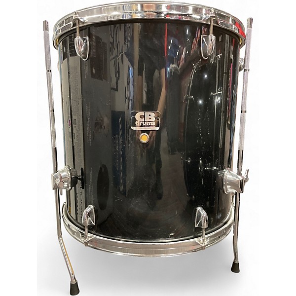 Used CB Percussion 4 Piece SP Series  Black Drum Kit