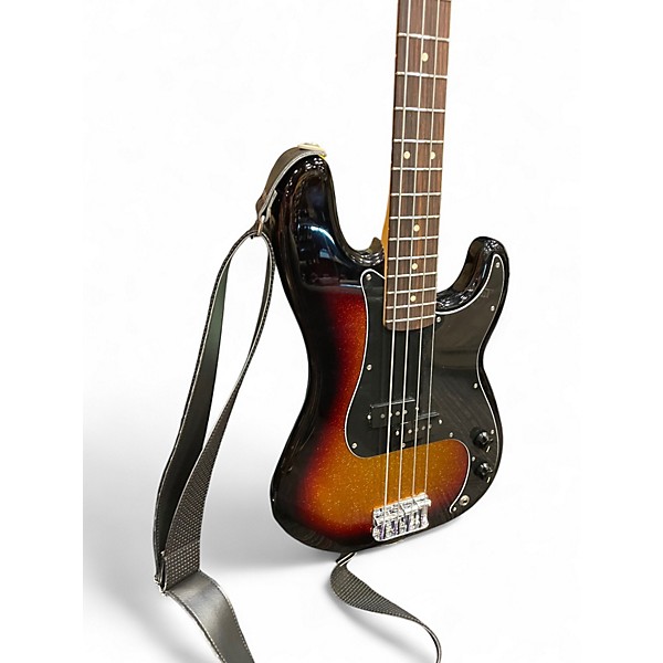 Used Fender Player Precision Bass SPARKLE 3 COLOR SUNBURST Electric Bass Guitar