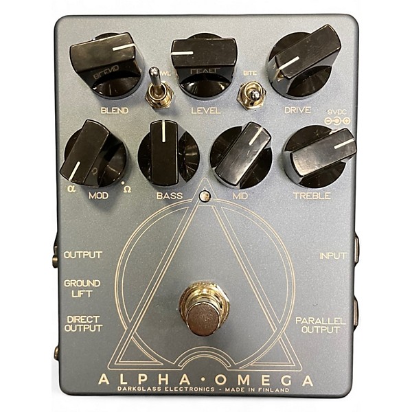 Used Darkglass ALPHA OMEGA Bass Effect Pedal