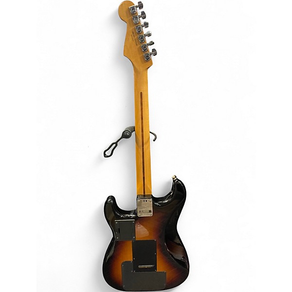 Used Fender Standard Roland Stratocaster 3 Tone Sunburst Solid Body Electric Guitar