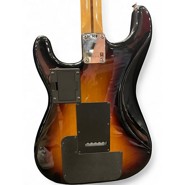 Used Fender Standard Roland Stratocaster 3 Tone Sunburst Solid Body Electric Guitar