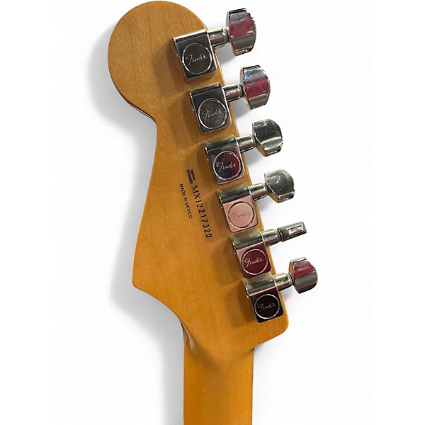 Used Fender Standard Roland Stratocaster 3 Tone Sunburst Solid Body Electric Guitar