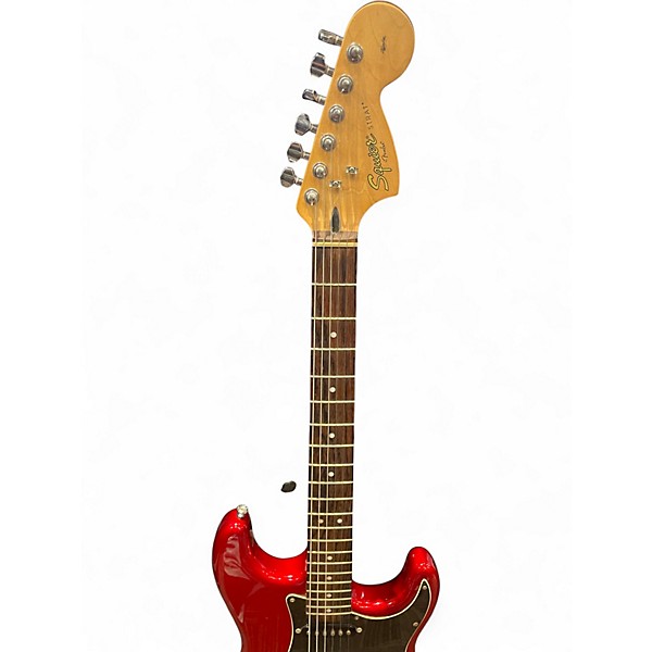 Used Squier Affinity Stratocaster Red Solid Body Electric Guitar